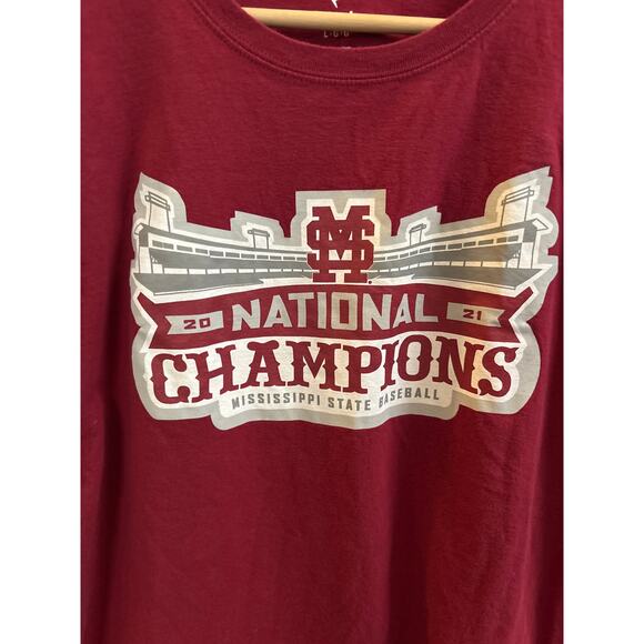 Mississippi State Baseball 2021 Champions T-shirt - Picture 2 of 4